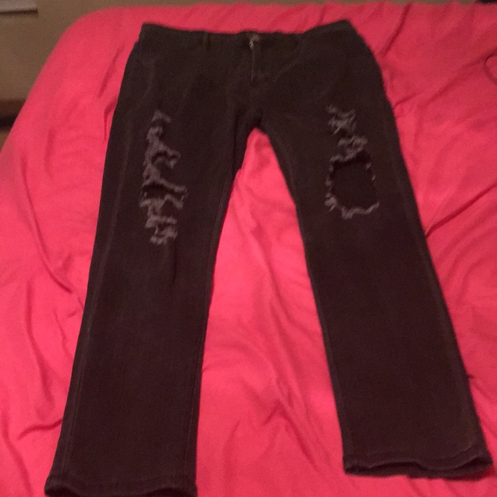 They are ripped and an XL